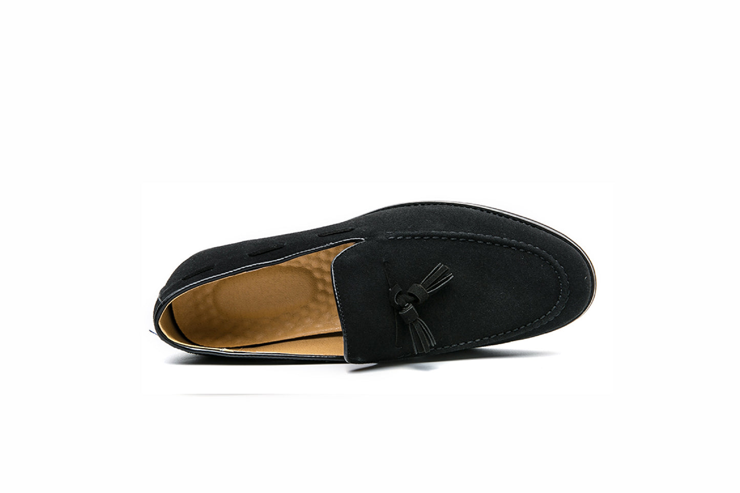Suede Tassel Slip-On Casual Loafers