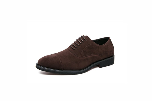 Lace-Up Suede Casual Shoes