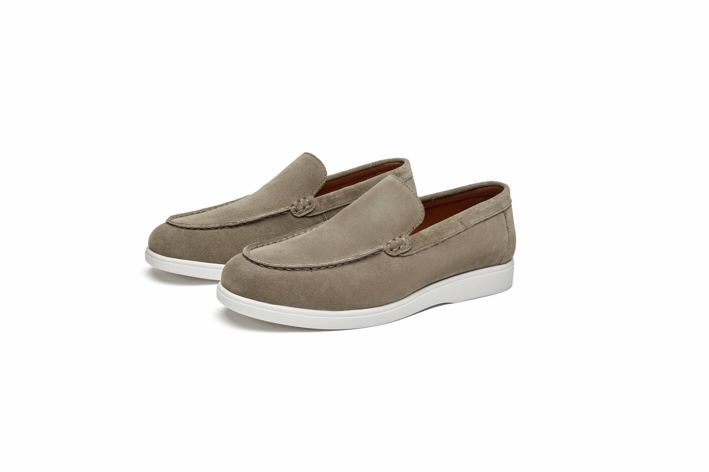 Vintage Suede Leather Loafers