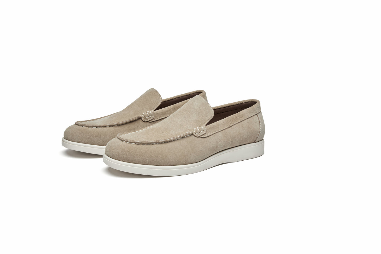 Vintage Suede Leather Loafers
