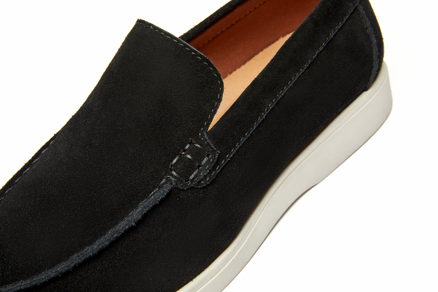 Vintage Suede Leather Loafers