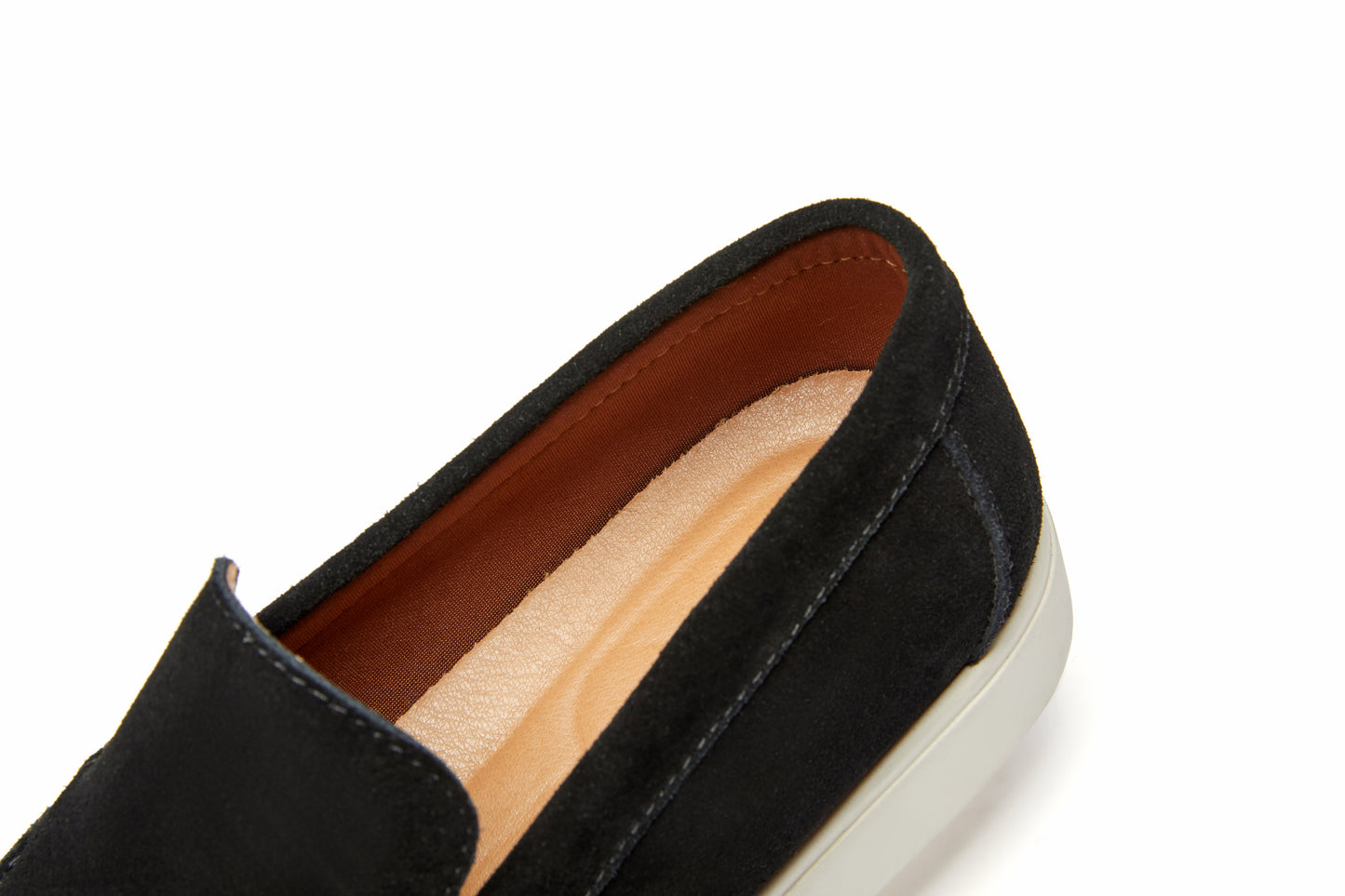 Vintage Suede Leather Loafers