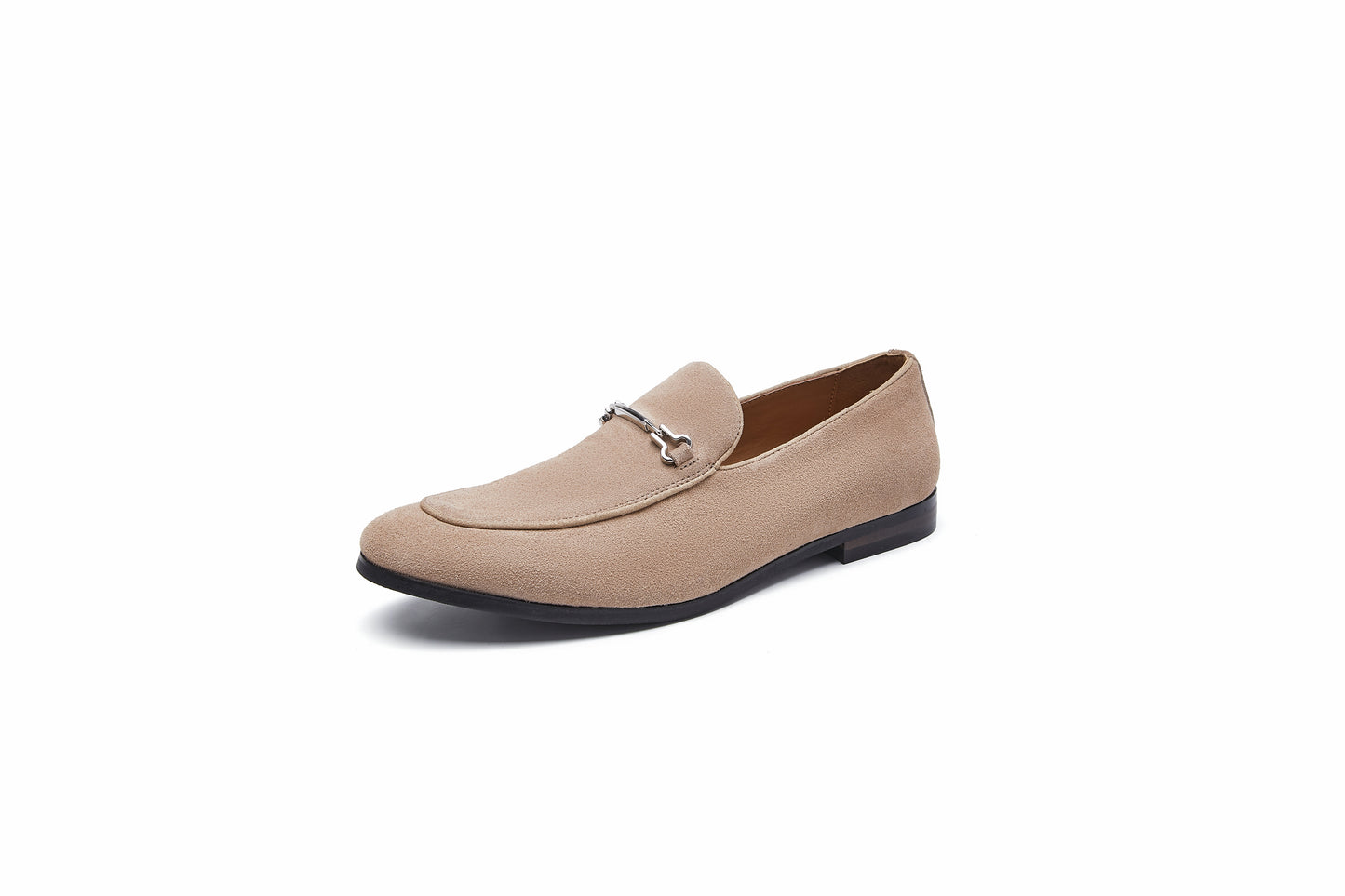 Men's Casual Horsebit Suede Loafers