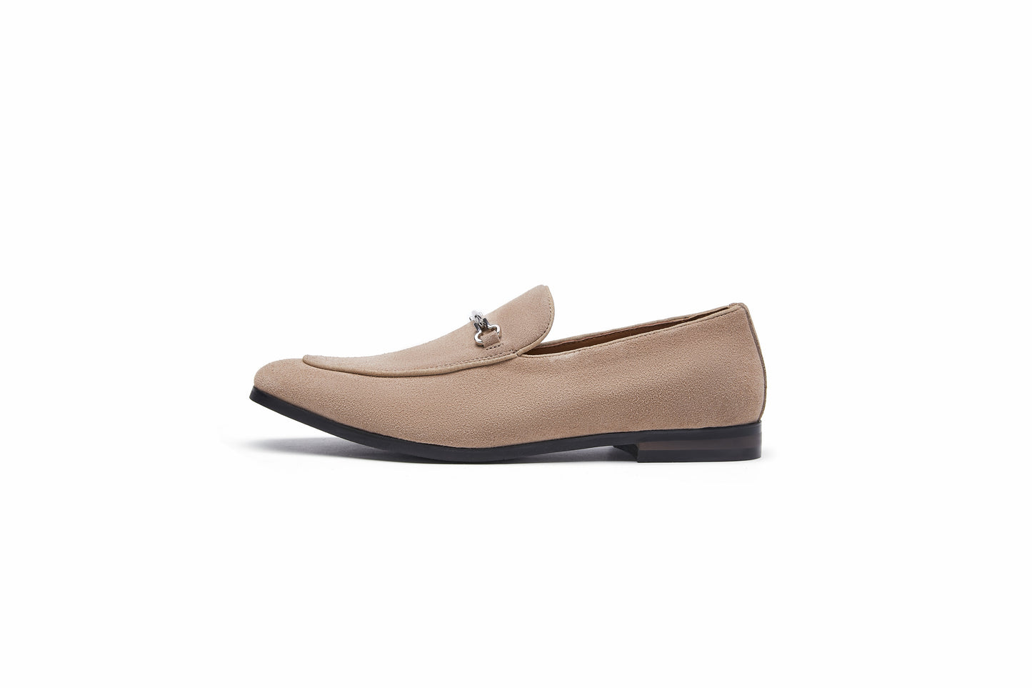 Men's Casual Horsebit Suede Loafers