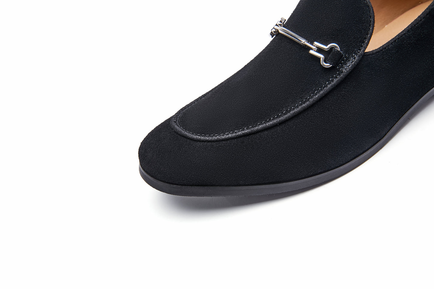 Men's Casual Horsebit Suede Loafers