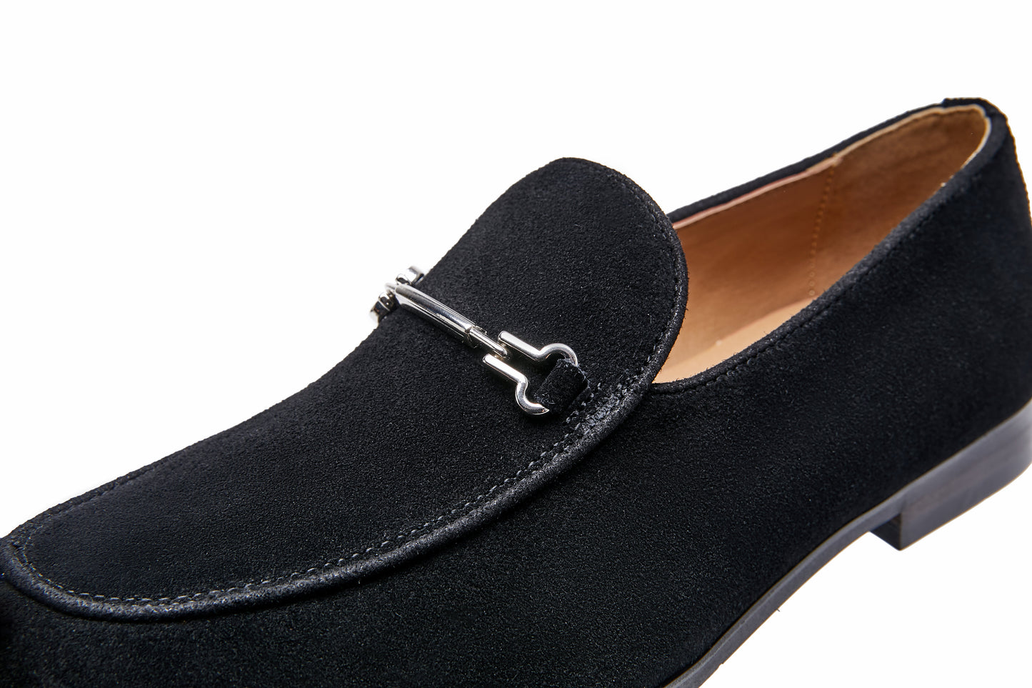 Men's Casual Horsebit Suede Loafers