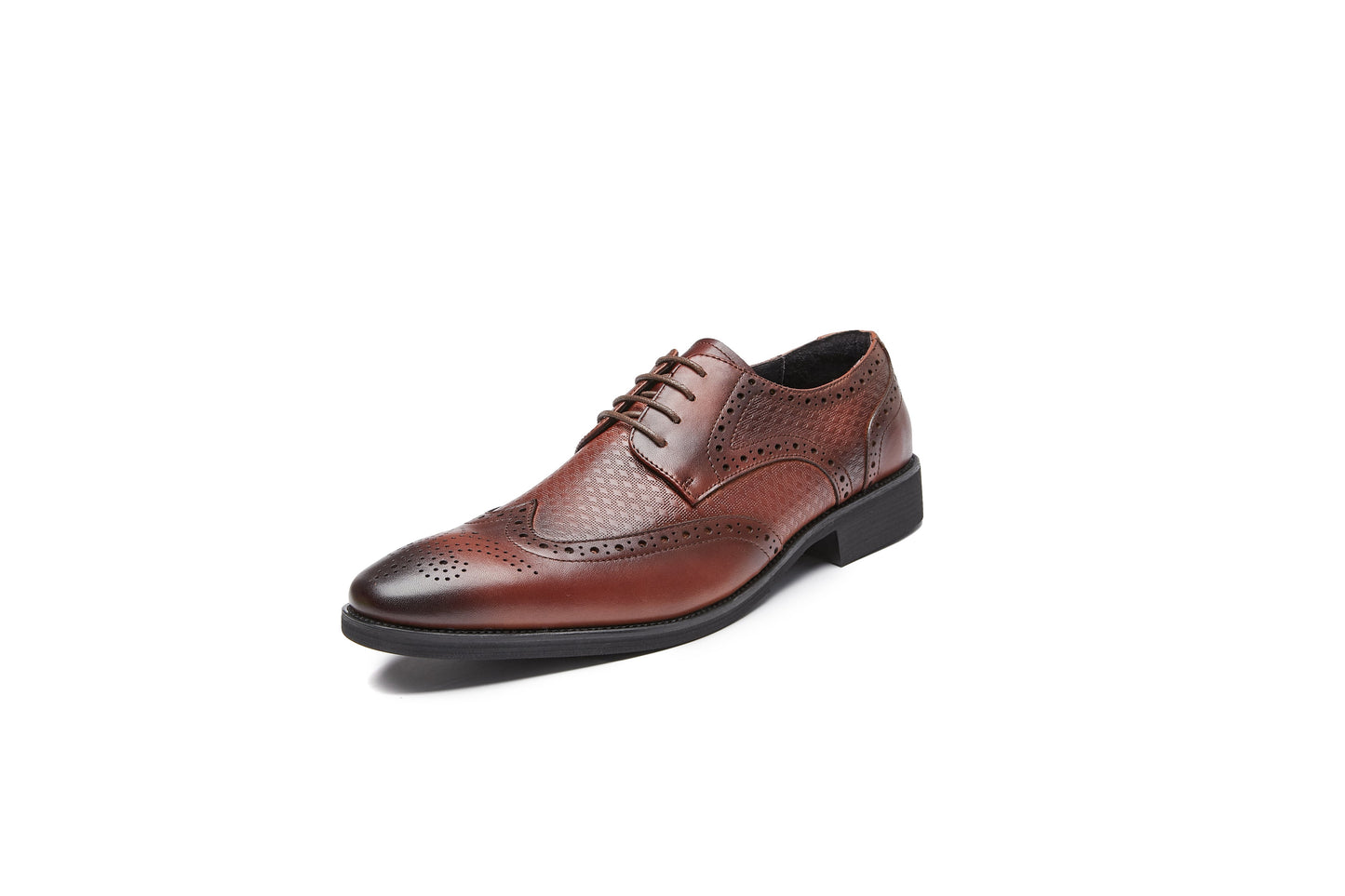 British Style Youth Business Formal Leather Derby Shoes