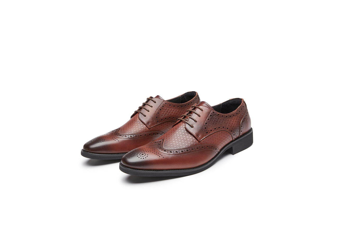 British Style Youth Business Formal Leather Derby Shoes