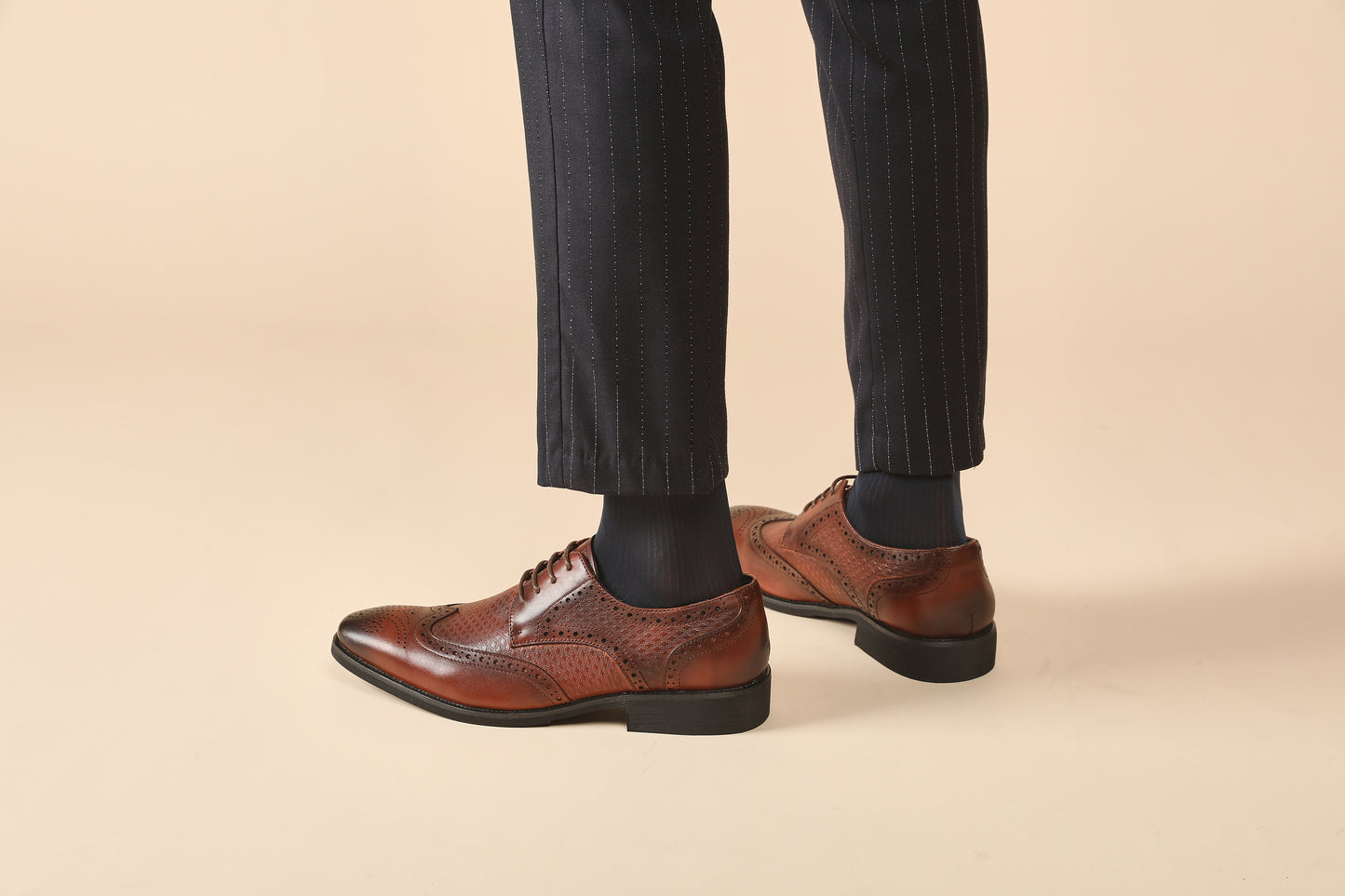 British Style Youth Business Formal Leather Derby Shoes