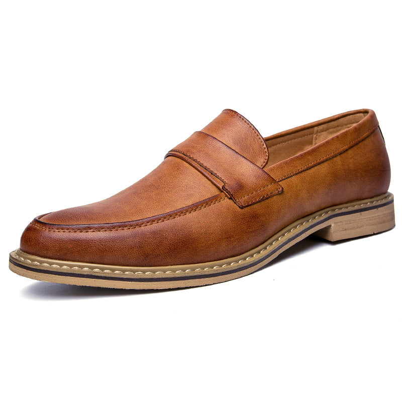 Men's Rubber Sole Casual Slip-On Shoes