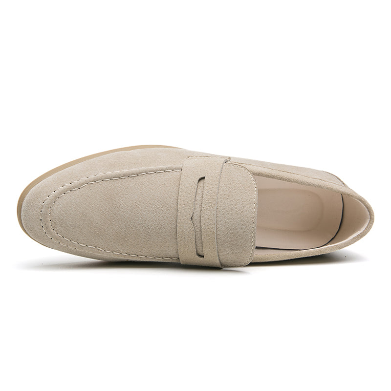 Breathable Suede Loafers Slip-On Driving Shoes