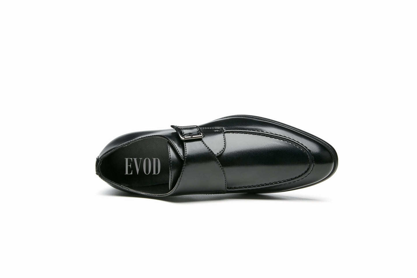 Men's Business Monk Strap Shoes (Black)