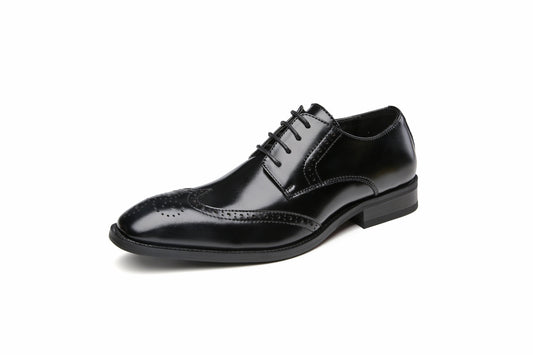 British Style Classic Business Leather Derby Shoes