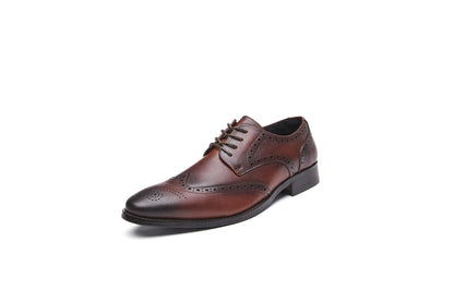 Premium Brogue Derby Shoes