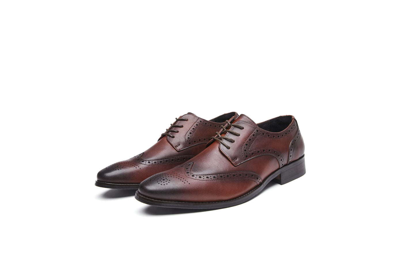 Premium Brogue Derby Shoes