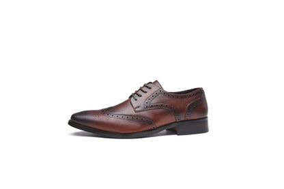 Premium Brogue Derby Shoes