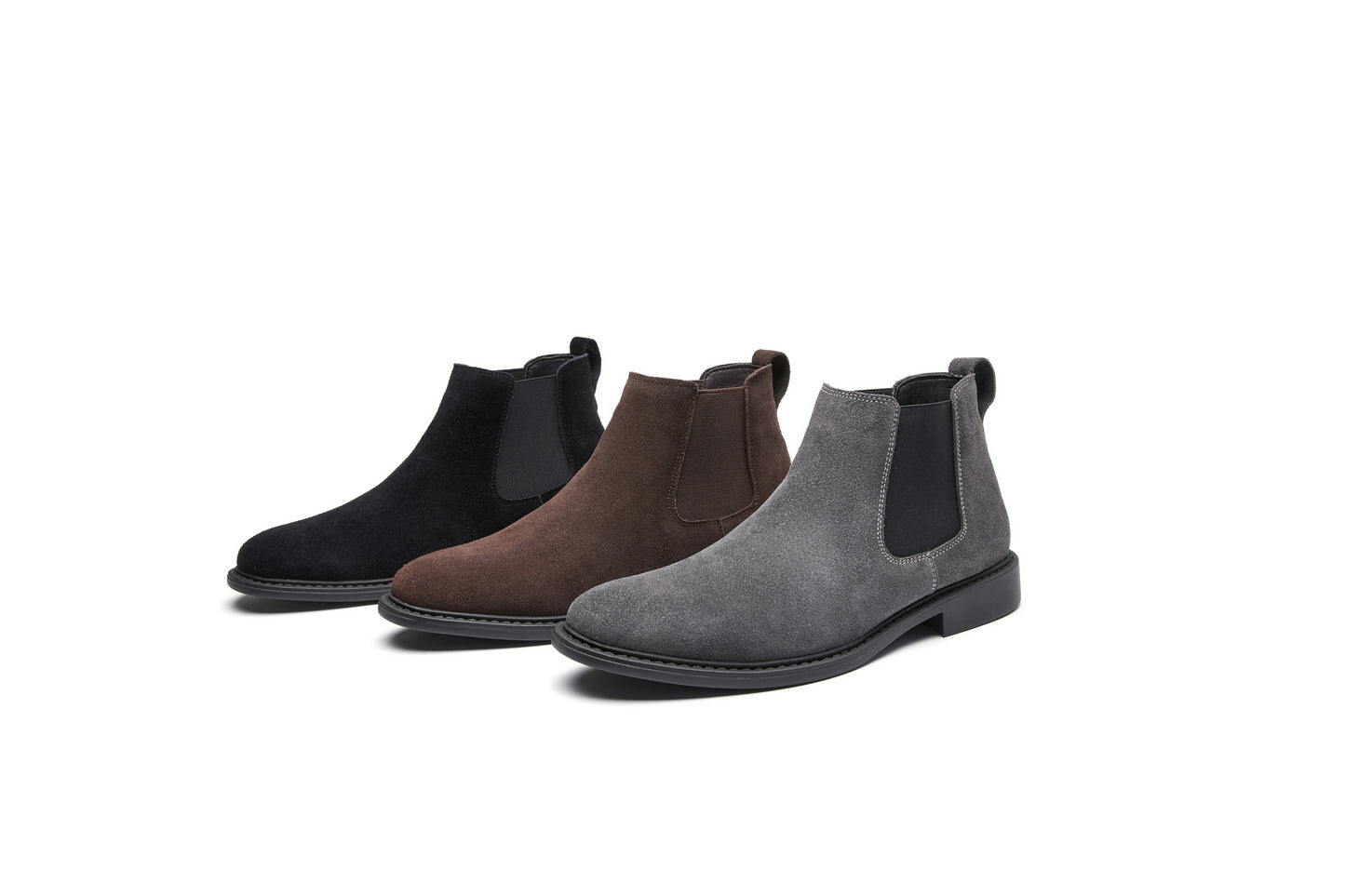 Men's Suede Chelsea Boots