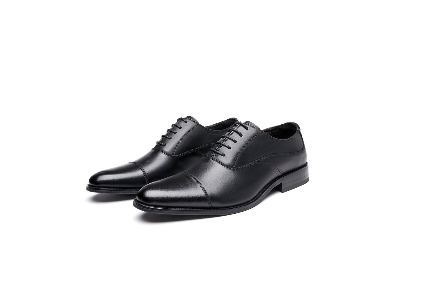 Men's Oxford Leather Shoes - Full-Grain Leather