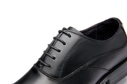 Men's Oxford Leather Shoes - Full-Grain Leather