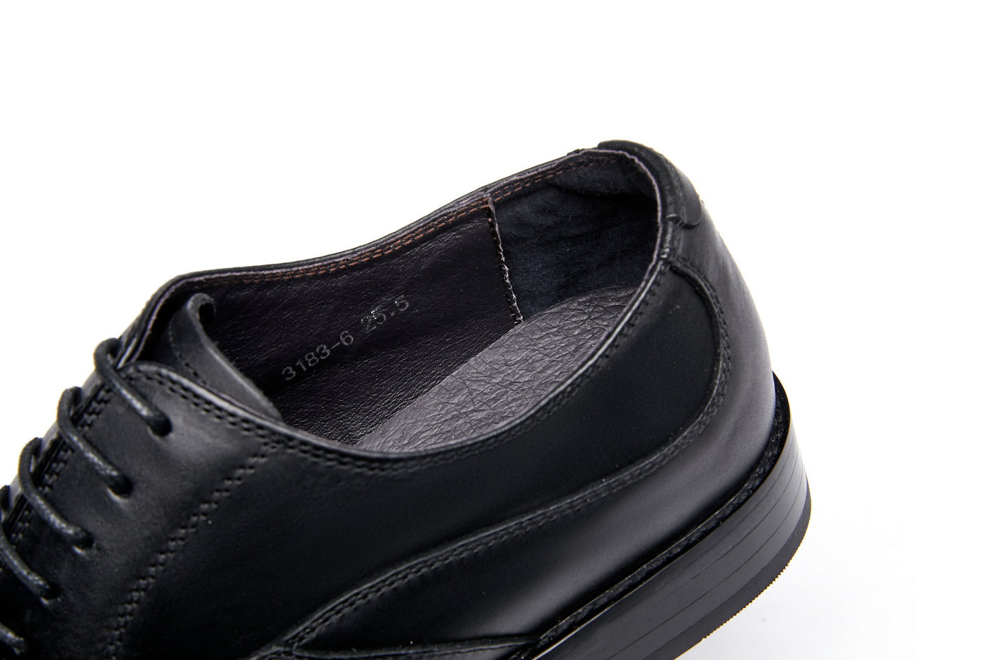 Men's Oxford Leather Shoes - Full-Grain Leather