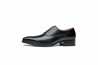 Leather Lace-Up Oxford Shoes