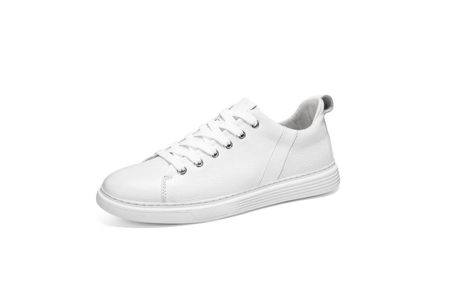 Minimalist Full-Grain Leather Sneakers