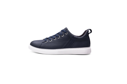 Minimalist Full-Grain Leather Sneakers