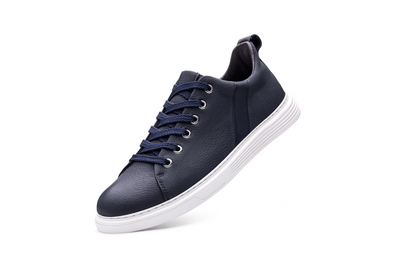 Minimalist Full-Grain Leather Sneakers